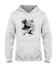 ALIEN BLACK CAT Hooded Sweatshirt thumbnail