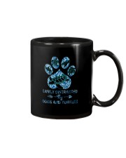 EASILY DISTRACTED BY DOGS AND TURTLES Mug thumbnail