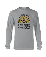 BEING A DOG MOM IS MY HAPPILY EVER AFTER Long Sleeve Tee tile