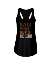 BLACK DAD THE LEGEND Ladies Flowy Tank tile