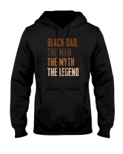 BLACK DAD THE LEGEND Hooded Sweatshirt tile