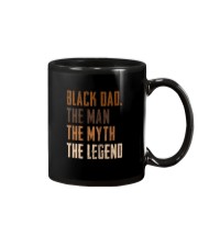 BLACK DAD THE LEGEND Mug tile
