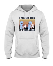 I FOUND THIS IT'S VIBRATING Hooded Sweatshirt tile