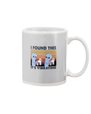 I FOUND THIS IT'S VIBRATING Mug tile