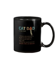 CAT DAD noun Mug thumbnail