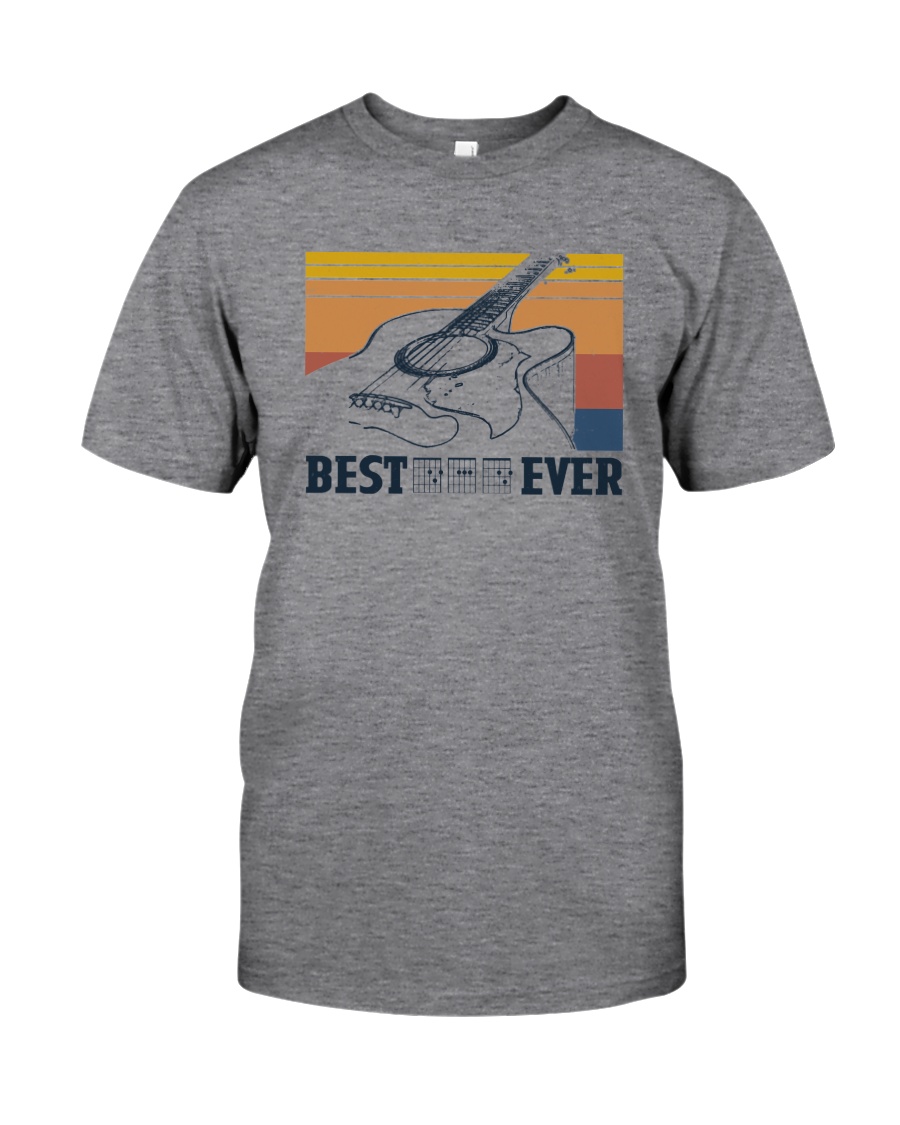 BEST GUITAR DAD EVER VINTAGE Classic T-Shirt