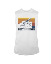 BEST GUITAR DAD EVER VINTAGE Sleeveless Tee tile