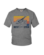 BEST GUITAR DAD EVER VINTAGE Youth T-Shirt tile