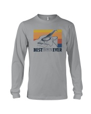 BEST GUITAR DAD EVER VINTAGE Long Sleeve Tee tile