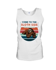COME TO THE SLOTH SIDE WE HAVE NAPS Unisex Tank thumbnail