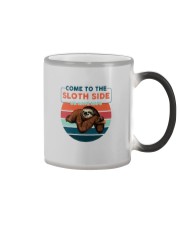 COME TO THE SLOTH SIDE WE HAVE NAPS Color Changing Mug thumbnail