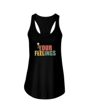FUCK YOUR FEELINGS VINTAGE Ladies Flowy Tank thumbnail