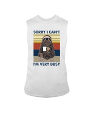 SORRY I CAN'T I'M VERY BUSY Sleeveless Tee tile