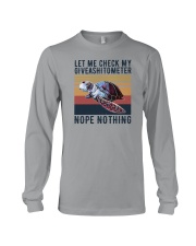 LET ME CHECK MY GIVEASHITTOMETER TURTLE Long Sleeve Tee tile