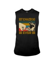 BEST SCHNAUZER DAD EVER Sleeveless Tee thumbnail