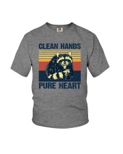 CLEAN HANDS PURE HEART C Youth T-Shirt tile