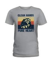 CLEAN HANDS PURE HEART C Ladies T-Shirt tile