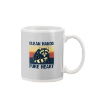 CLEAN HANDS PURE HEART C Mug tile