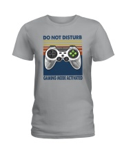DO NOT DISTURB GAMING MODE ACTIVATED Ladies T-Shirt tile