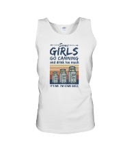 SOME GIRLS GO CANNING AND DRINK TOO MUCH Unisex Tank tile