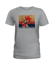 FRESHLY BAKED CHICKEN Ladies T-Shirt tile