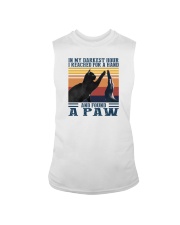 I REACHED FOR A HAND AND FOUND A PAW Sleeveless Tee thumbnail