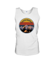 I HATE PEOPLE CAMPING Unisex Tank tile