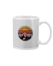 I HATE PEOPLE CAMPING Mug tile