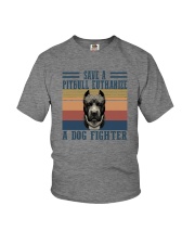 SAVE A PITBULL EUTHANIZE Youth T-Shirt tile