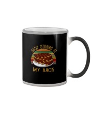 STOP STARING AT MY RACK Color Changing Mug thumbnail