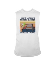 LIKE VODKA AND MY SMOKER AND MAYBE THREE PEOPLE Sleeveless Tee tile
