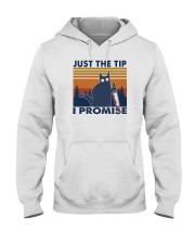 JUST A TIP I PROMISE VINTAGE Hooded Sweatshirt tile