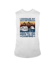 I JUST NEED TO GO CAMPING Sleeveless Tee tile