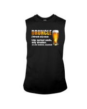 DRUNLCE LIKE NORMAL UNCLE ONLY DRUNKER Sleeveless Tee tile