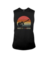 BEST GUITAR DAD EVER VINTAGE Sleeveless Tee thumbnail