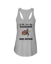 GIVEASHITOMETER NOPE NOTHING TURTLE Ladies Flowy Tank thumbnail