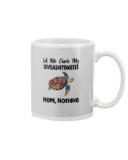 GIVEASHITOMETER NOPE NOTHING TURTLE Mug thumbnail
