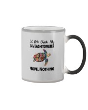 GIVEASHITOMETER NOPE NOTHING TURTLE Color Changing Mug thumbnail