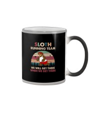 SLOTH RUNNING TEAM Color Changing Mug tile