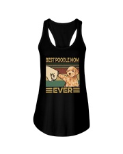 BEST Poodle MOM EVER Ladies Flowy Tank thumbnail