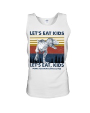 LET'S EAT KIDS DINOSAUR Unisex Tank thumbnail