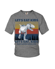 LET'S EAT KIDS DINOSAUR Youth T-Shirt thumbnail