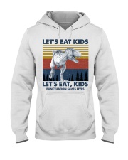 LET'S EAT KIDS DINOSAUR Hooded Sweatshirt thumbnail