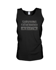 SURVIVING FATHERHOOD ONE BEER AT TIME Unisex Tank thumbnail