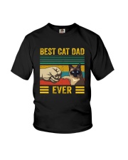 BEST CAT DAD EVER SIAMESE Youth T-Shirt thumbnail