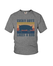 EVERY BUTT LOVES A RUB Youth T-Shirt tile
