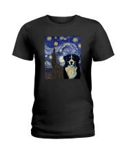 VAN GOGH BERNESE MOUNTAIN DOG Ladies T-Shirt thumbnail