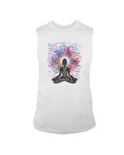NAMASTE YOGA POSITIVE QUOTE Sleeveless Tee tile