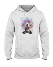 NAMASTE YOGA POSITIVE QUOTE Hooded Sweatshirt tile
