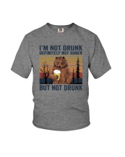 I'M NOT DRUNK BUT NOT DRUNK BEAR BEE Youth T-Shirt tile